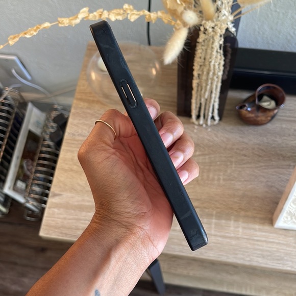 Brown hearts latte wildflower phone case iPhone 12 Pro Max - Picture 5 of 10